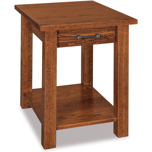 QW Amish Timbra End Table - 639V-FVET-TB