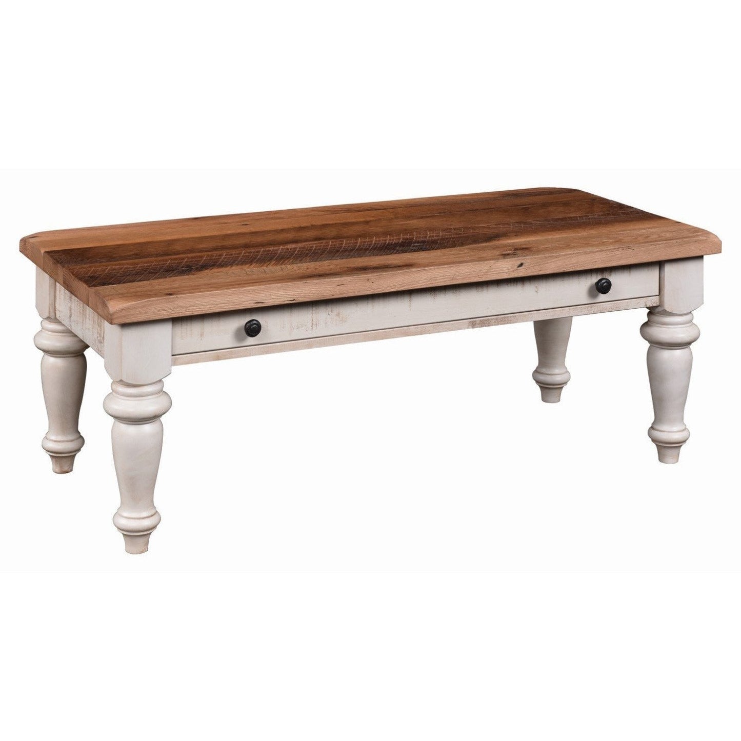 QW Amish Vintage Reclaimed Coffee Table - 647P-VCT48