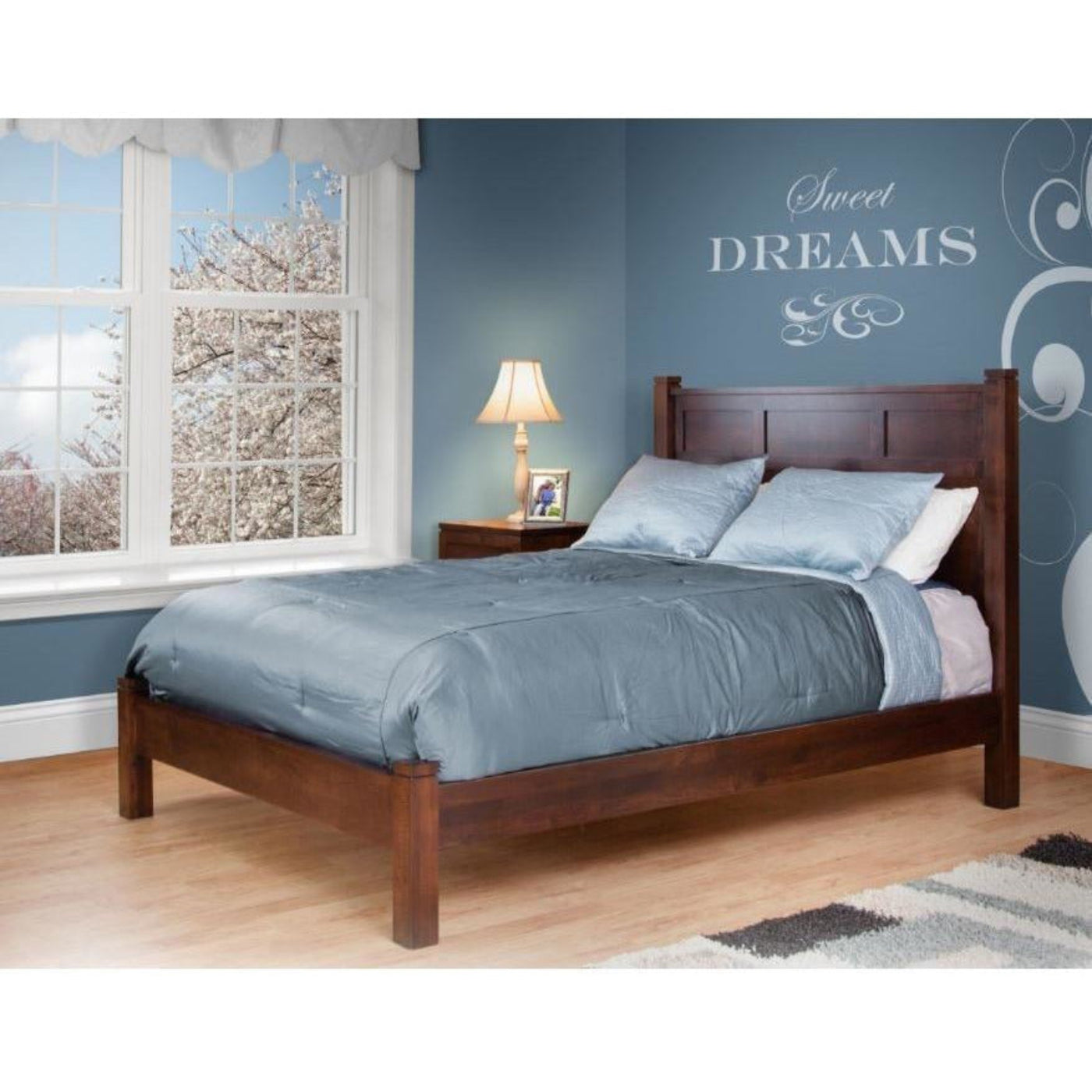 QW Amish Williamsburg Panel Bed - 108M-1017