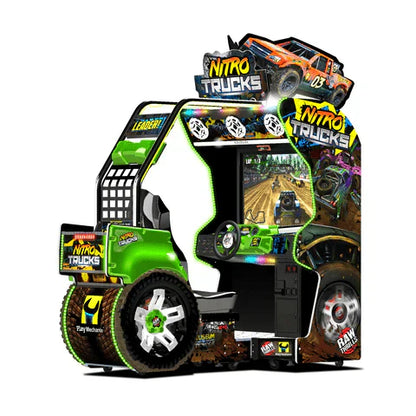 Raw Thrills Nitro Trucks Arcade Game - 028017N