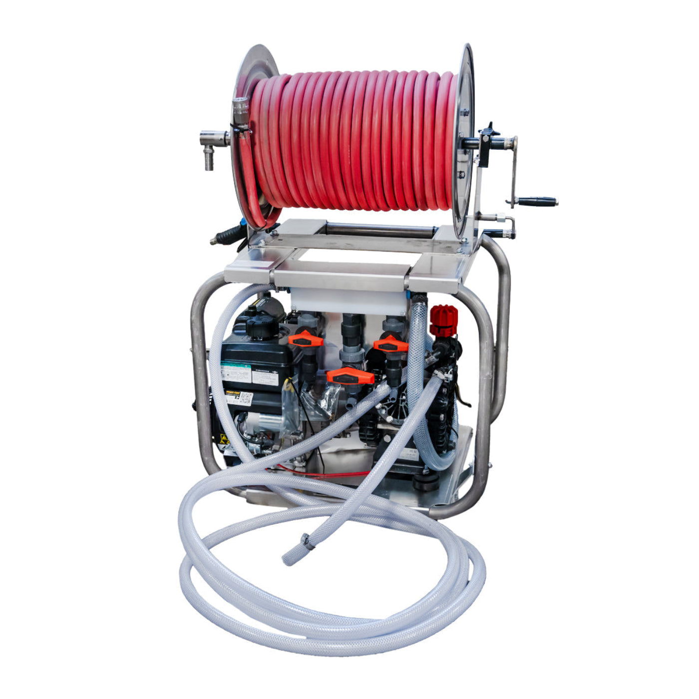 CleanFreak Softwash System (300 PSI @ 11.0 GPM) w/ AR45 Pump & Electric Start 6.5 HP Vanguard Engine -WET-A-ASW-0001