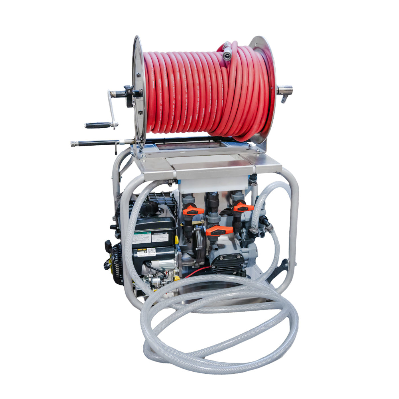 CleanFreak Softwash System (300 PSI @ 11.0 GPM) w/ Comet P40 Pump & Electric Start 6.5 HP Vanguard Engine -  WET-A-ASW-0002