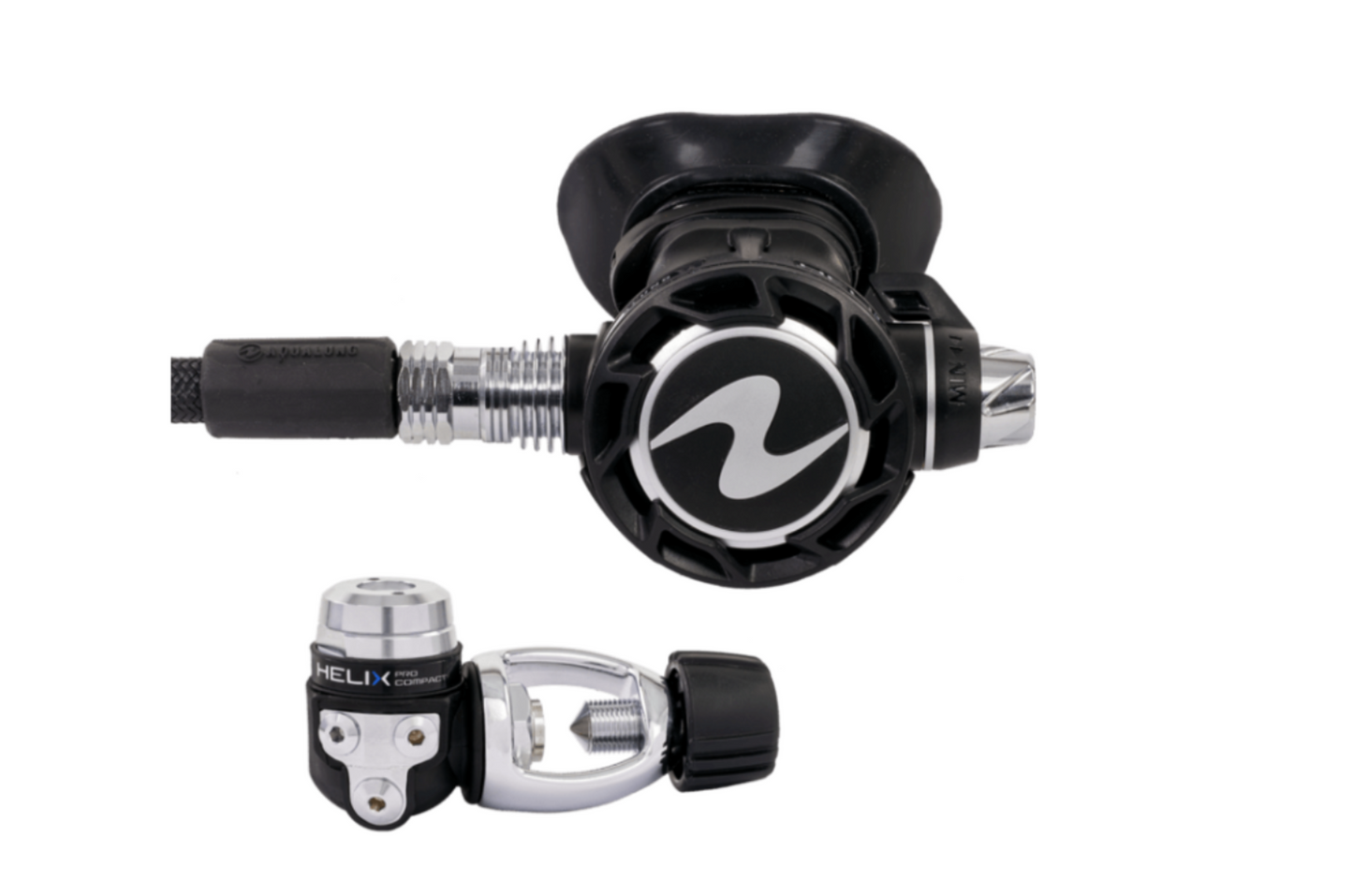 Aqua Lung Helix Compact Pro Regulator 1st and 2nd Stages - REG417 DIN