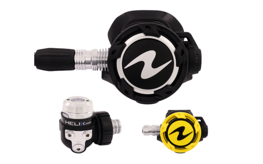 Aqua Lung Helix Pro Stage3 1st, 2nd, Octo Regulator - REG422 DIN SET