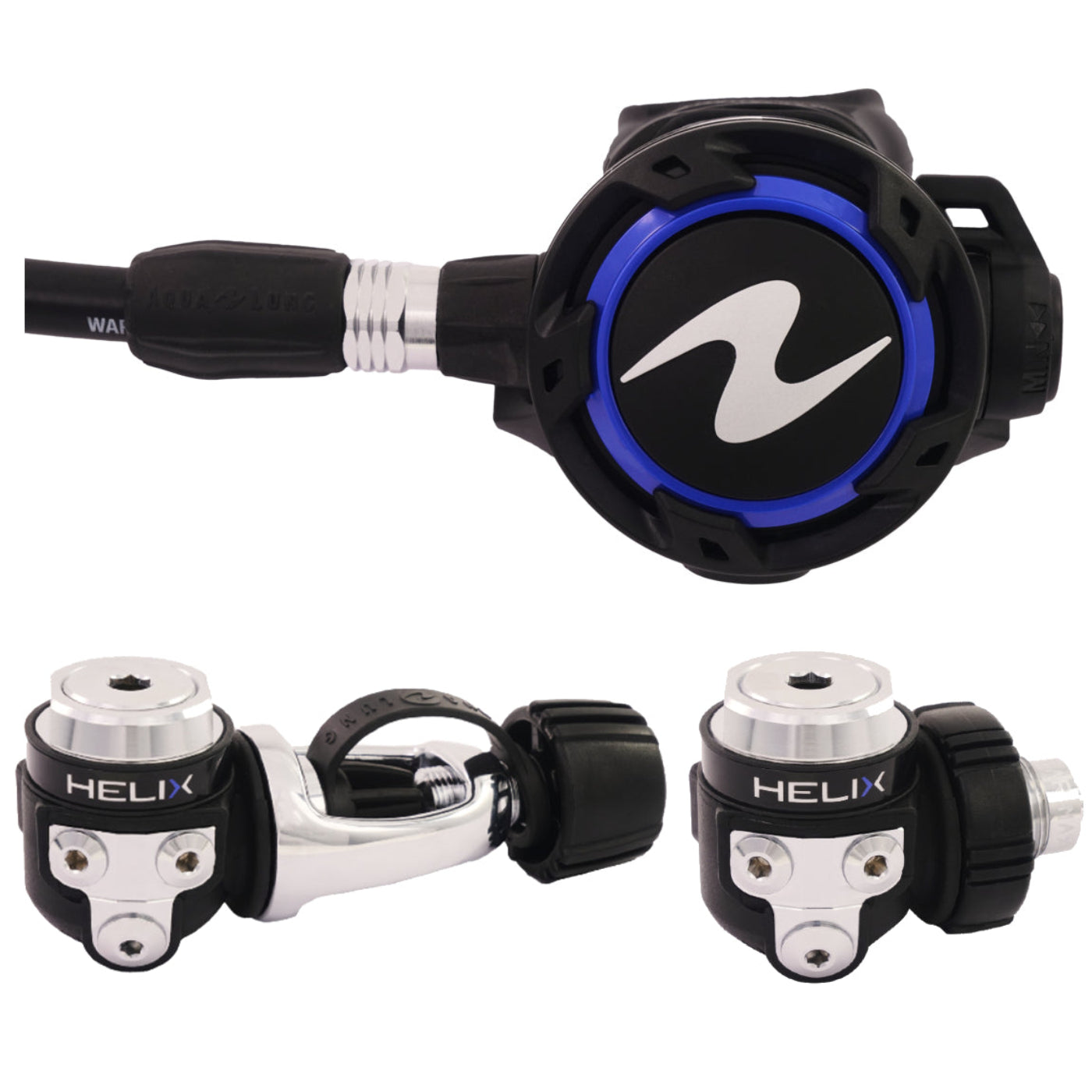 Aqua Lung Helix Regulator 1st and 2nd Stages - REG426 YOKE