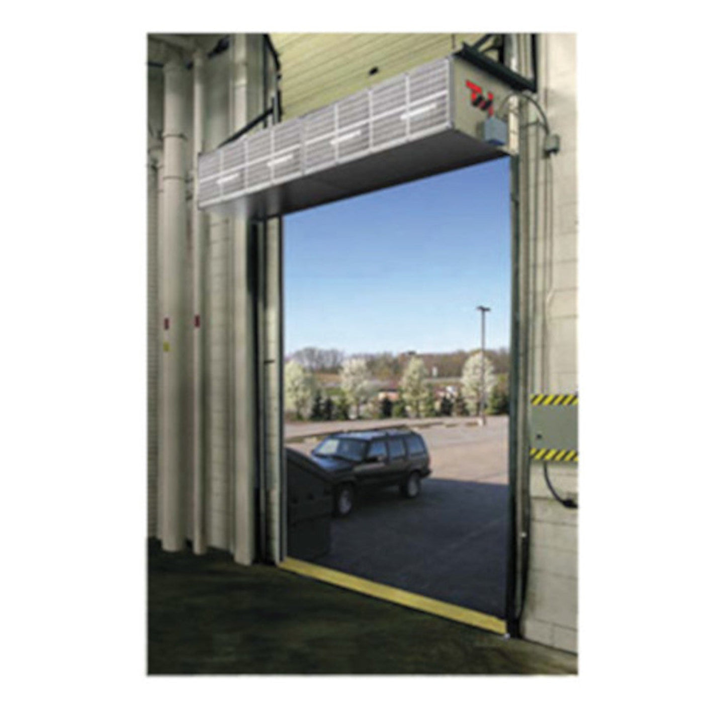 Curtron S-HD-60-1 61" Heavy-Duty Industrial Air Curtain - CUSHD601