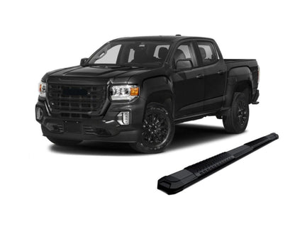 Black Horse Cutlass Running Boards - BLKNGMCOL79BK
