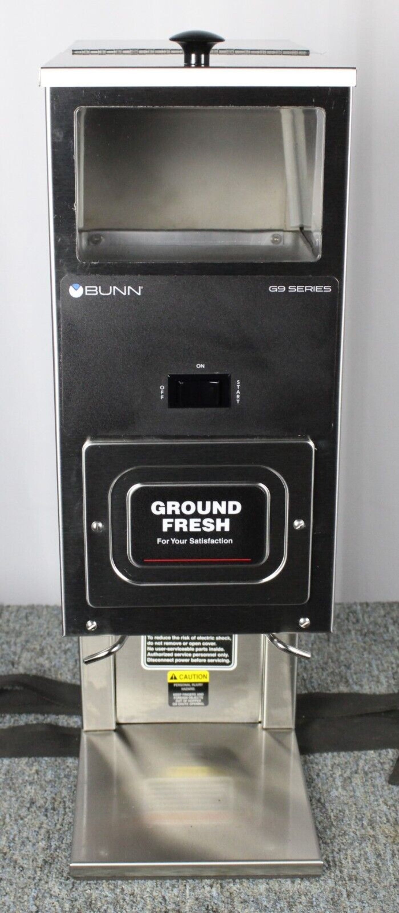 *Open Box* Bunn 05800.0003 / G9T HD Tall Coffee Grinder - OPB1668058000003