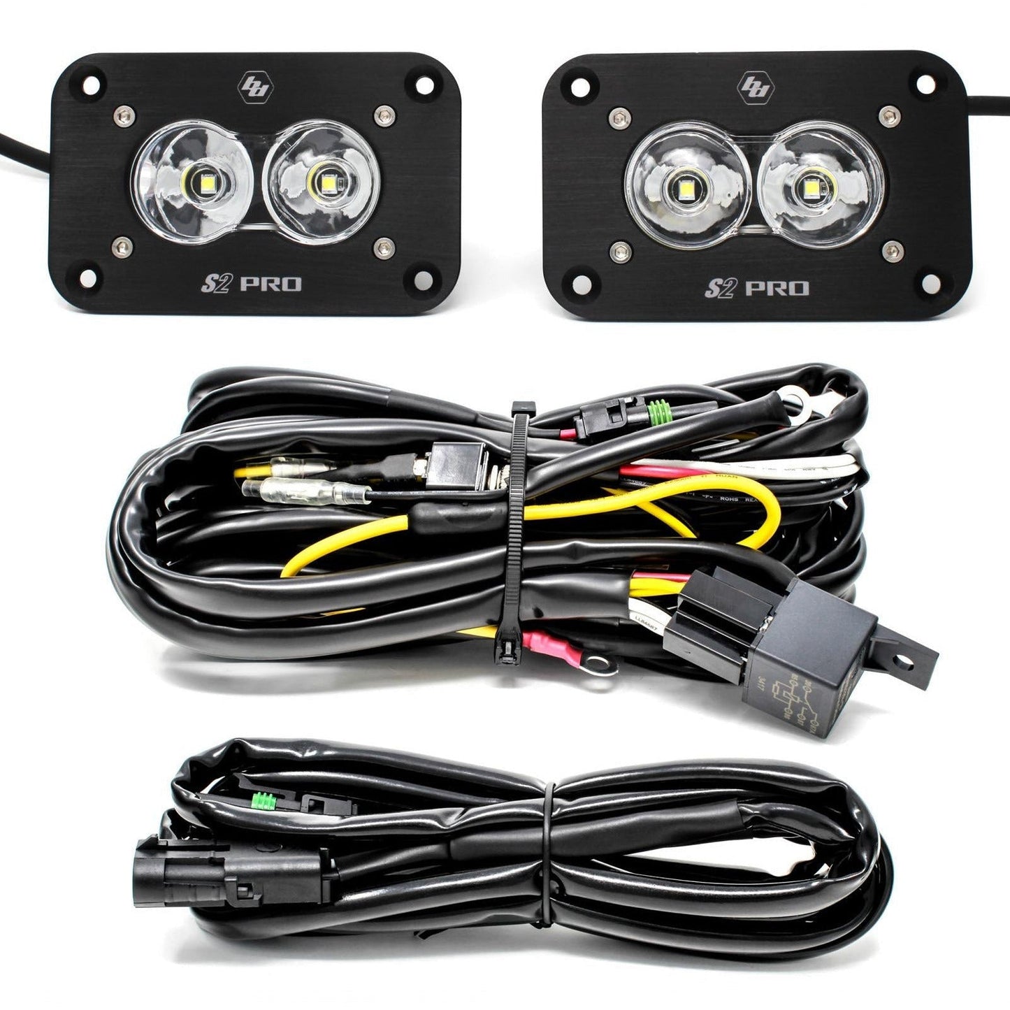 Baja Designs S2 Pro Flush Mount LED Light Pod Reverse Kit - 487807