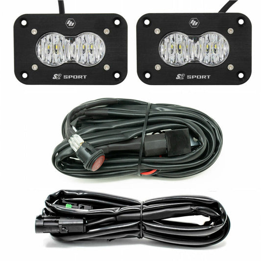 Baja Designs S2 Sport Flush Mount LED Light Pod Reverse Kit - 547807