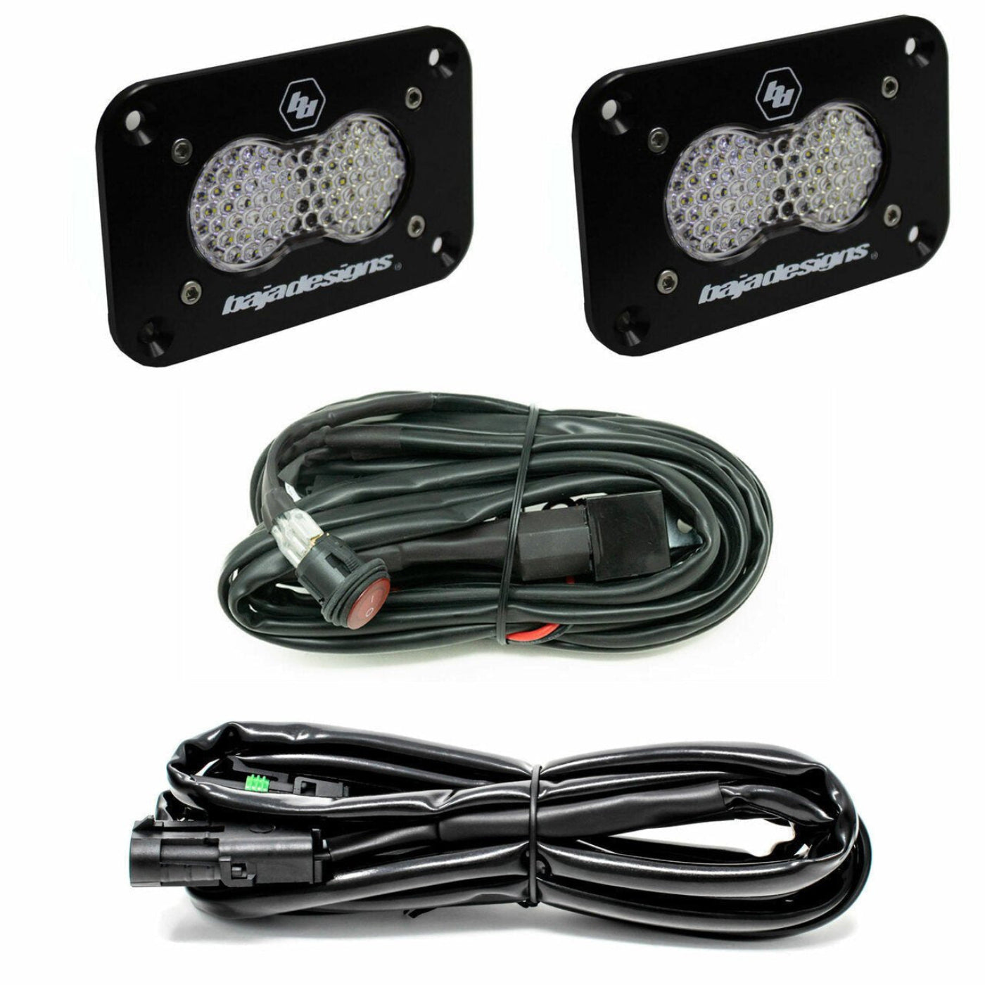 Baja Designs S2 Sport Flush Mount LED Light Pod Reverse Kit - 547807