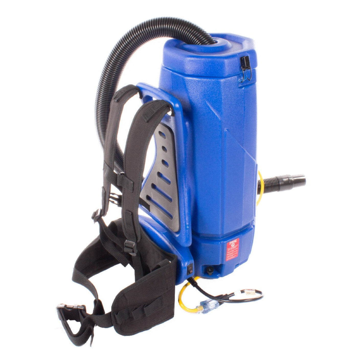 Trusted Clean 10 Qt. Backpack Vacuum Cleaner w/ 5 Piece Tool Kit - SAN-20-1001-PAC-DKBLU