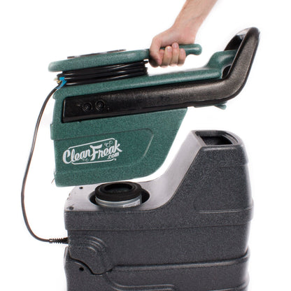 CleanFreak Heated Carpet Spot Cleaner w/ 4" Stainless Steel Tool - 3 Gallons - SAN-CF-3-H