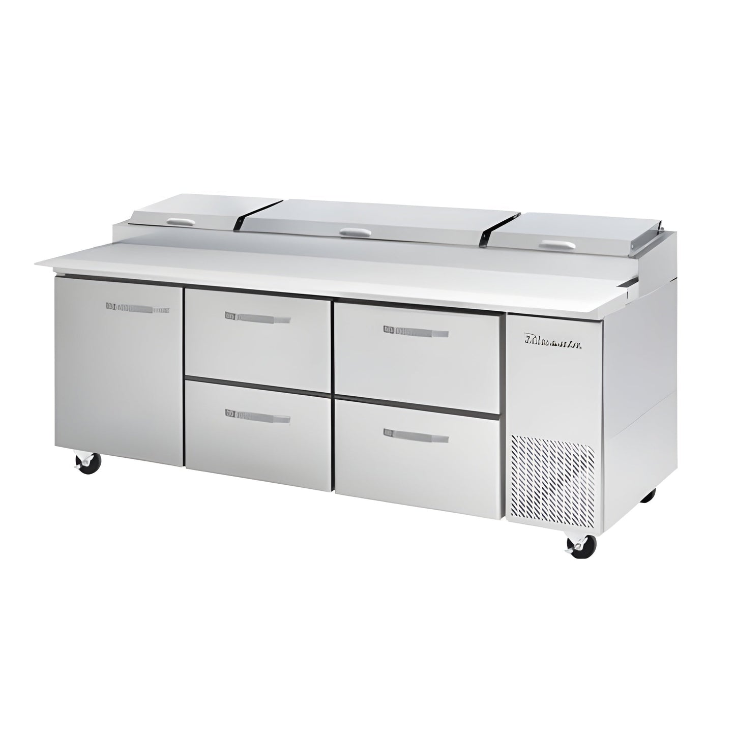 Blue Air  93" Wide 4 Drawer Pizza Prep Table - BAPP93-D4RM-HC