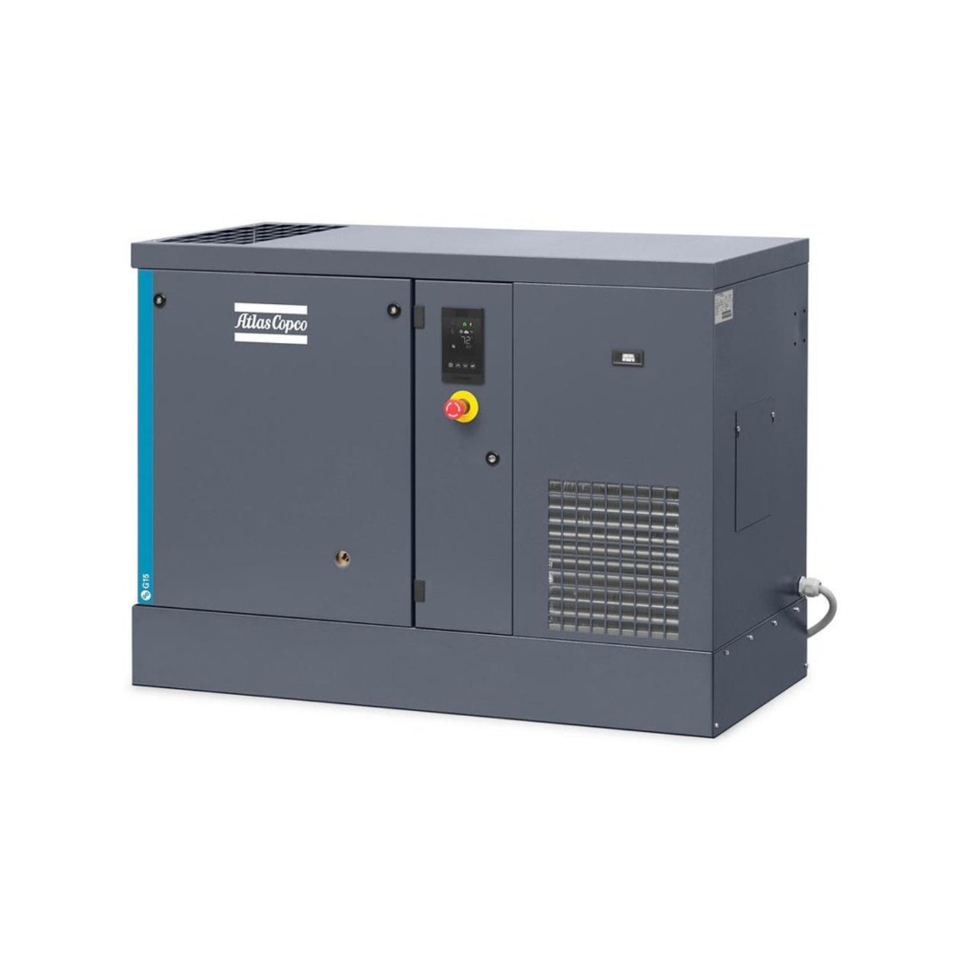 Atlas Copco 20HP, 62.8 CFM, G15 Rotary Screw Air Compressor w/Aftercooler 208-230/460V - 8153294569
