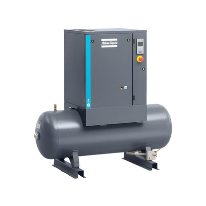 Atlas Copco 10HP, 39.6 CFM, 71 Gallon G7L Rotary Screw Air Compressor w/Aftercooler 208-230/460V - 8153294585