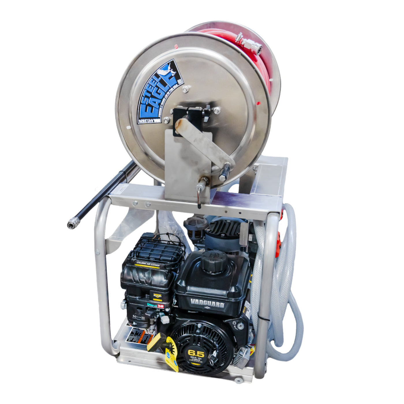 CleanFreak Softwash System (300 PSI @ 11.0 GPM) w/ Comet P40 Pump & Electric Start 6.5 HP Vanguard Engine -  WET-A-ASW-0002