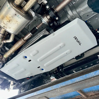 RIVAL Aluminum Gas Tank Skid Plate | 2024+ Ford Ranger Raptor - 2333.1889.1.6