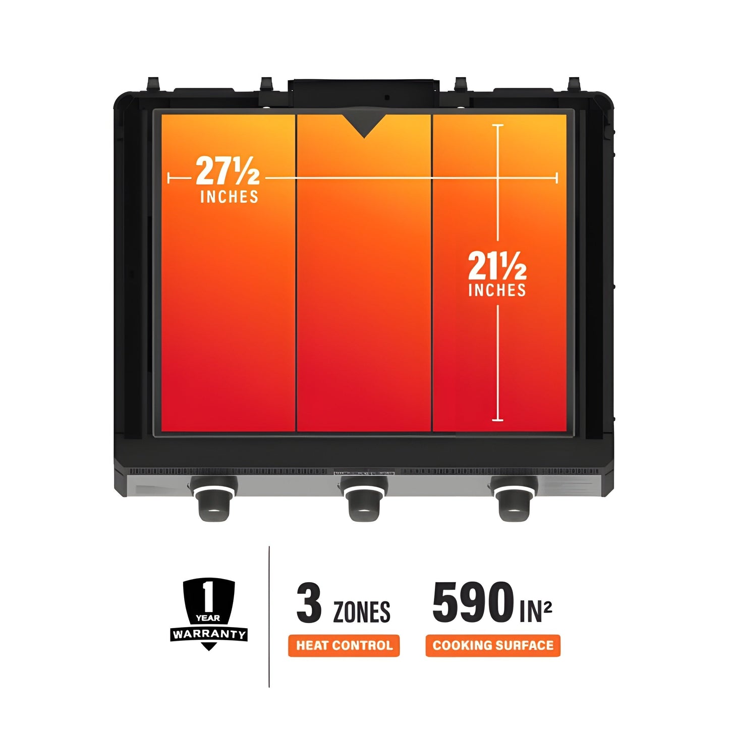Blackstone Griddle Island w/28" XL Premium Built in Griddle - KY23002