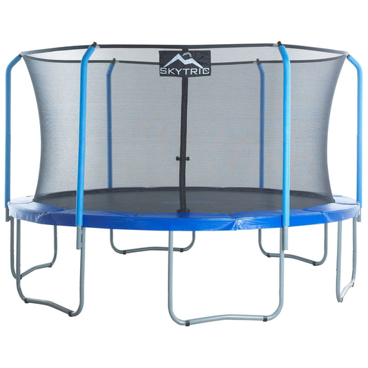 Skytric 15 ft Trampoline W/ Top Ring Enclosure System - UBSF02-15