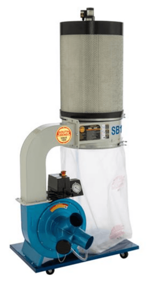 U.S Industrial South Bend SB1100 - 2 HP Canister Dust Collector