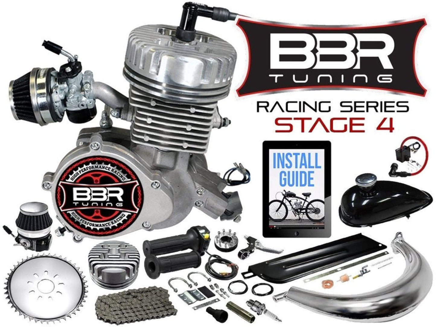 Tracer 26" Men's Ace Beach Cruiser, BBR Stage 4 Engine - MB-TOUCH-M-BK