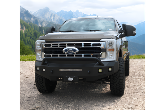 Steelcraft Ford F450/F550 Superduty 2023-2024 Fortis Bull Nose Front Bumper - 71-11390HP