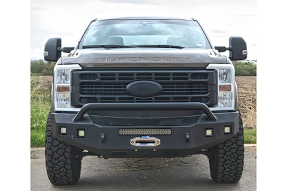 Steelcraft Ford F450/F550 Superduty 2023-2024 Fortis Front Bumper Winch Ready - 71-11390HPW