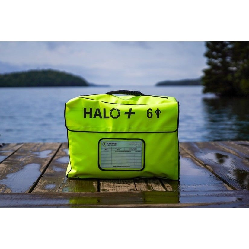 Superior HALO Compact Life Raft, 2-8 Person - HO2