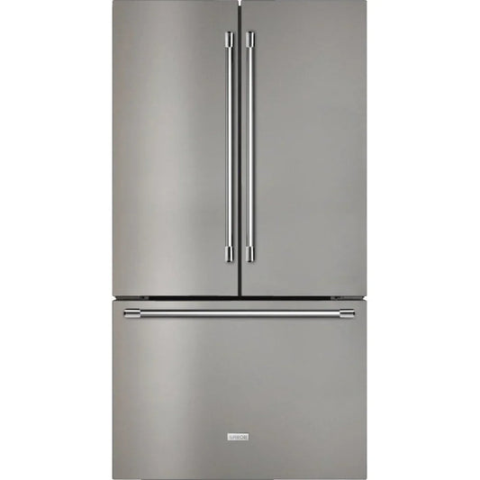 Superiore La Cucina 36-Inch French Door Refrigerator, with Water Dispenser & Ice Maker, in Stainless steel - F_36FFS_