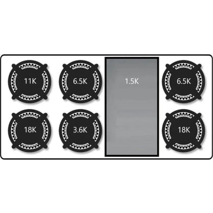 Superiore Deco 36-Inch Gas Freestanding Range in Black Matte with Bronze Trim - RD361GCN_B_