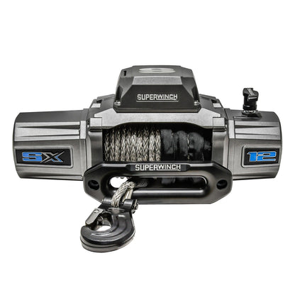 Superwinch SX12SR 12K Synthetic Rope Winch - 1712201