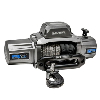 Superwinch SX12SR 12K Synthetic Rope Winch - 1712201