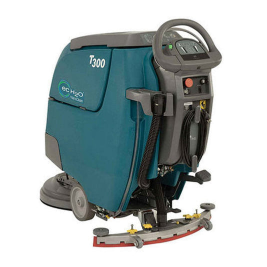 Tennant T300e 20" Walk Behind Automatic Floor Scrubber w/ Pad Driver (Pad Assist & Traction Drive Options)  - TEN-T300E-1001D- 11 Gallons