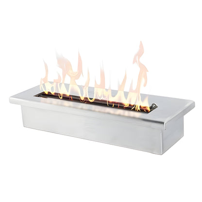 The Bio Flame 13-Inch Indoor/Outdoor Ethanol Fireplace Burner