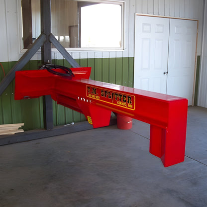 TM Manufacturing Heavy-Duty Skid Steer Log Splitter Attachment - 30-HD