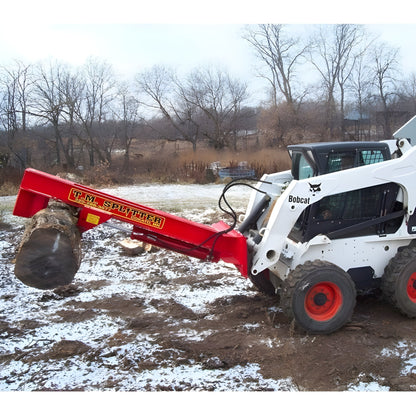TM Manufacturing Pro Skid Steer Log Splitter Attachment - TM-Pro-24