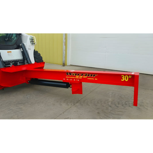 TM Manufacturing Warrior Skid Steer Log Splitter Attachment - TM-Warrior-Single