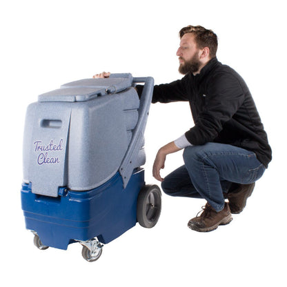 Trusted Clean 100 PSI Auto Detailer & Upholstery Cleaner w/ 15" Hose & 3.5" Tool  - 12 Gallons - TPL-12-100-UD-HEAT-TCP