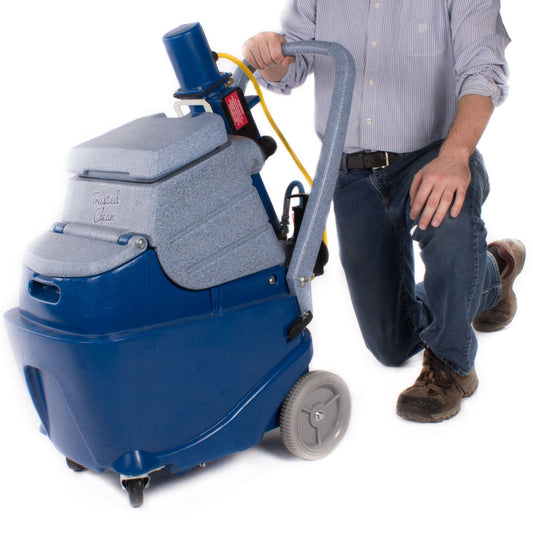 Trusted Clean Heated Car Upholstery Detailing Extractor w/ 15' Hose & 3.5" Tool - 5 Gallons - TPL-5-100-UD-HEAT-TCP