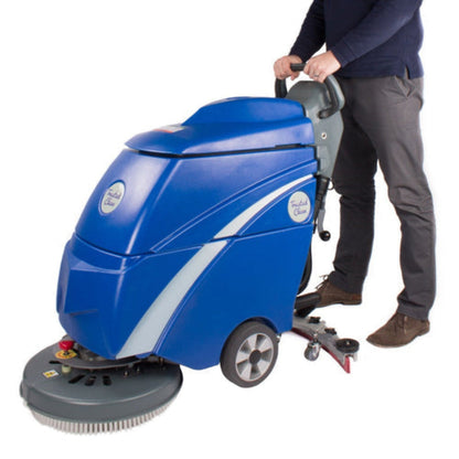 Trusted Clean 'Dura 18HD' Cord Electric 18" Automatic Floor Scrubber w/ Brush - 9 Gallons - TPL-DURA-18HD
