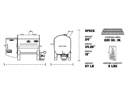 Green Mountain Grills GMG Trek Prime 2.0