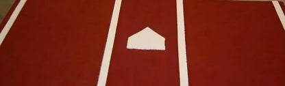 Trigon Sports 7' x 12' Pro Turf Home Plate Batting Mats - BTM712C