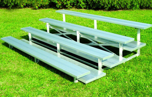Trigon Sports 3 Row 21' Preferred Low Rise Bleacher BL321LRD - BL321LRD
