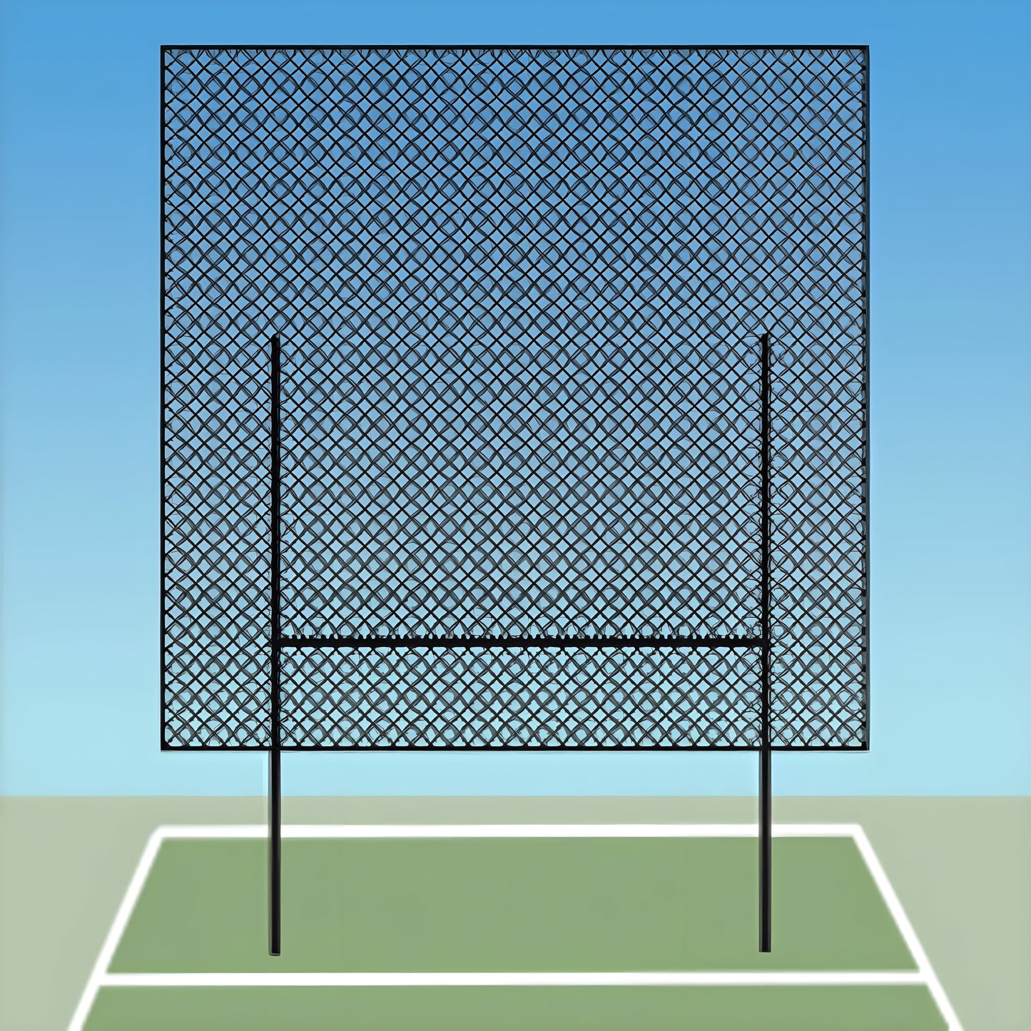 Trigon Sports 35 x 45 ft. Football Goal Post Net - FGN3545