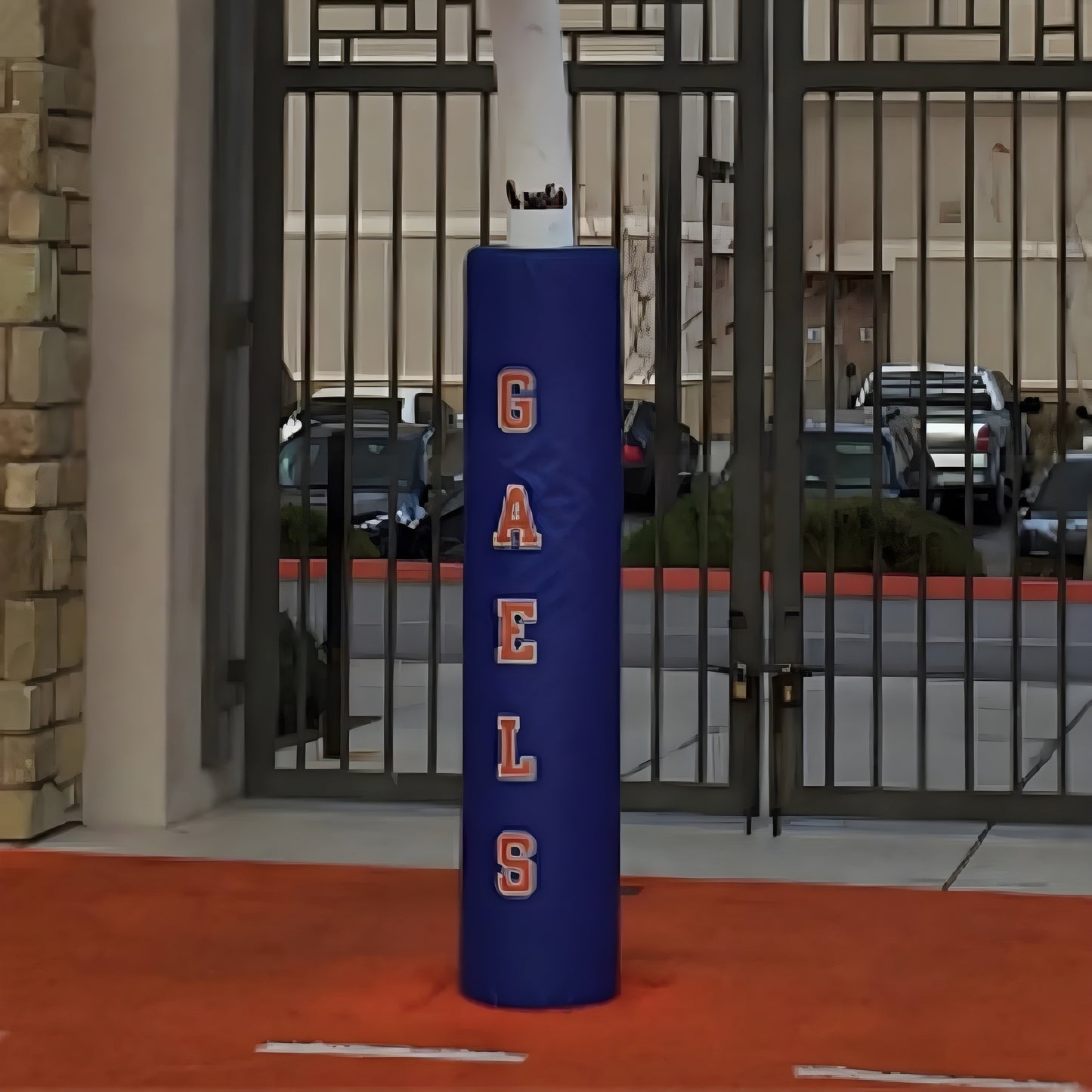 Trigon Sports 6 in. OD Post Pad with Cloth Hook & Eye Closure - PPAD6V