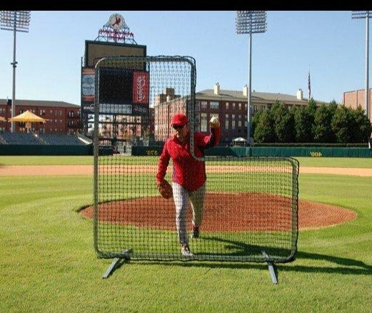 Trigon Sports B427744N ProCage Pitcher s L-Screen Replacement Net 7 ft. x 7 ft