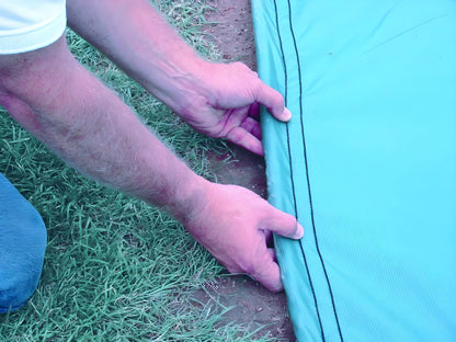 Trigon Sports 10 x 10 ft. Square Field Saver Heavyweight Cover, 18 oz - BHVYCV10