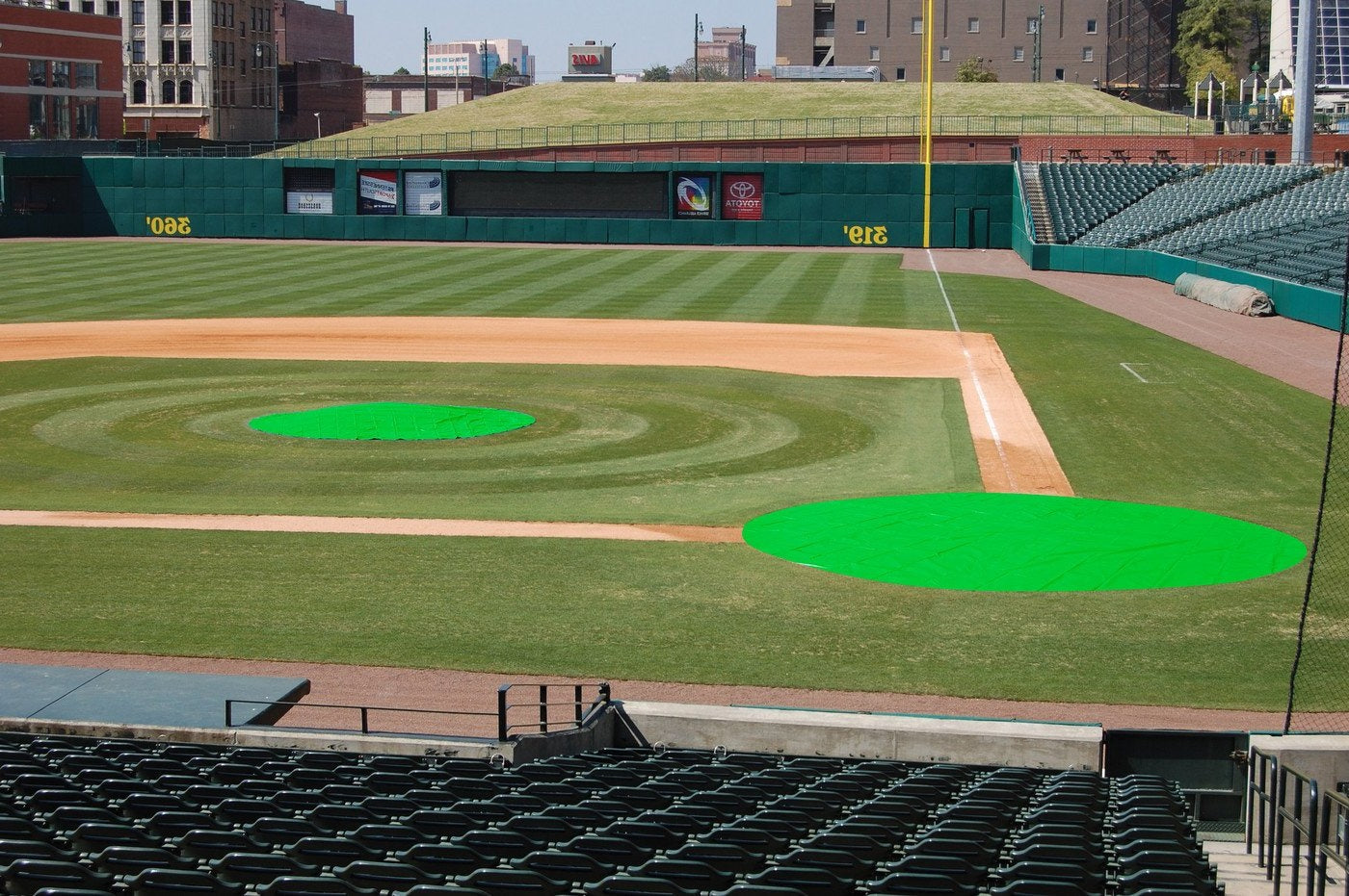 Trigon Sports BSPOT18 Spot Rain Covers 6oz Poly- 18 ft. Round