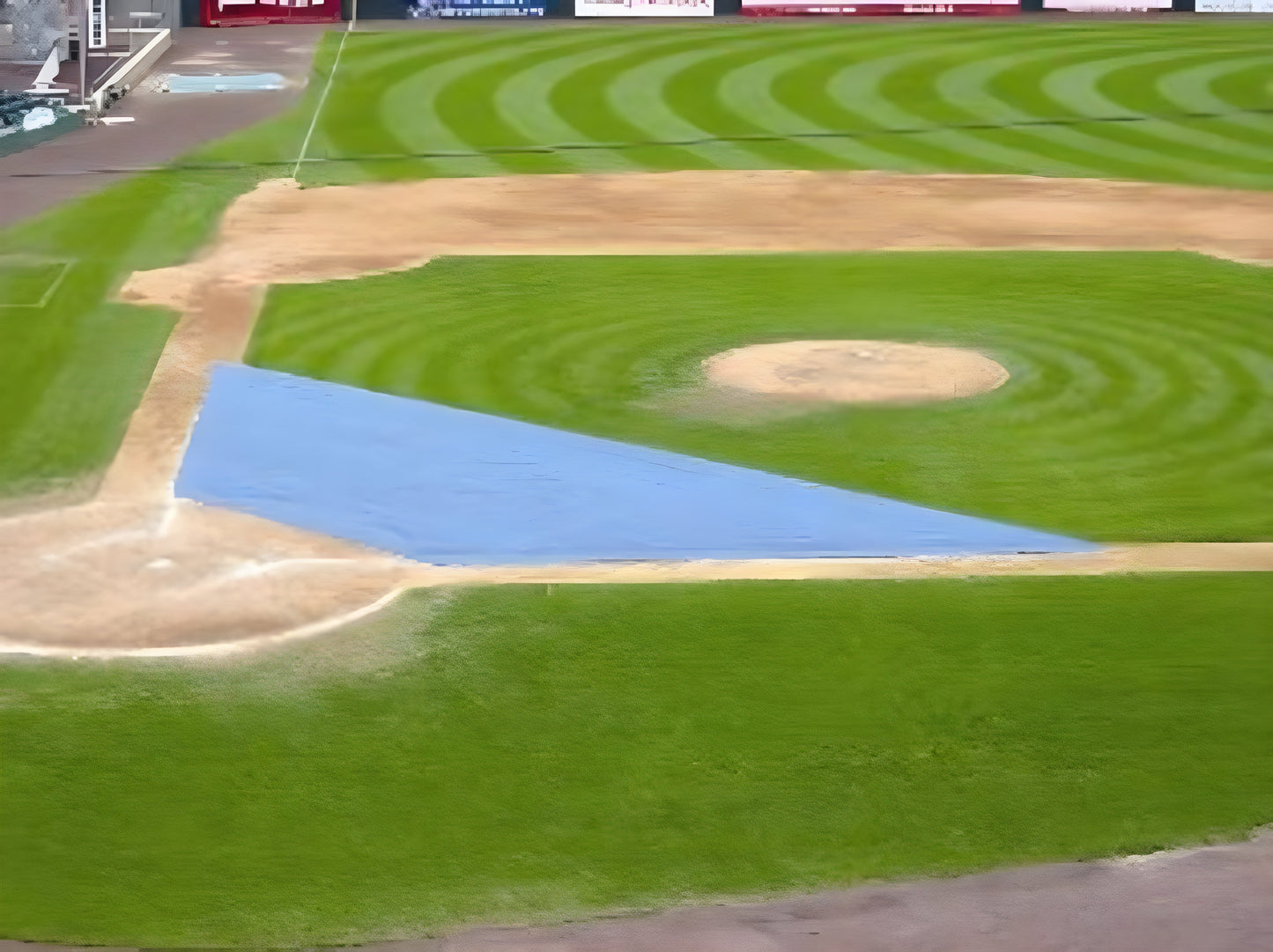 Trigon Sports BVCM60 20 x 20 x 60 ft. Field Saver Standard Mesh Cover - BVCM60